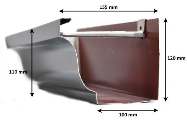 Gouttière alu sur mesure